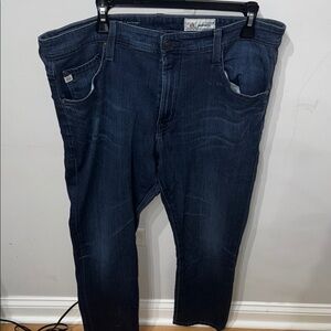 Ag Adriano Goldschmied Blue Relaxed Jeans
